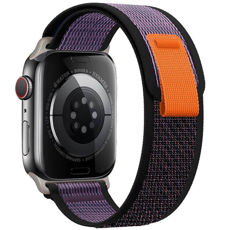 "Two-color iWatch Strap" Nylon Loop For Apple Watch