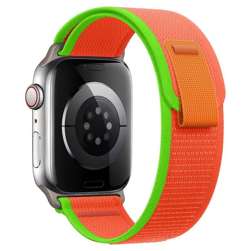 "Two-color iWatch Strap" Nylon Loop For Apple Watch