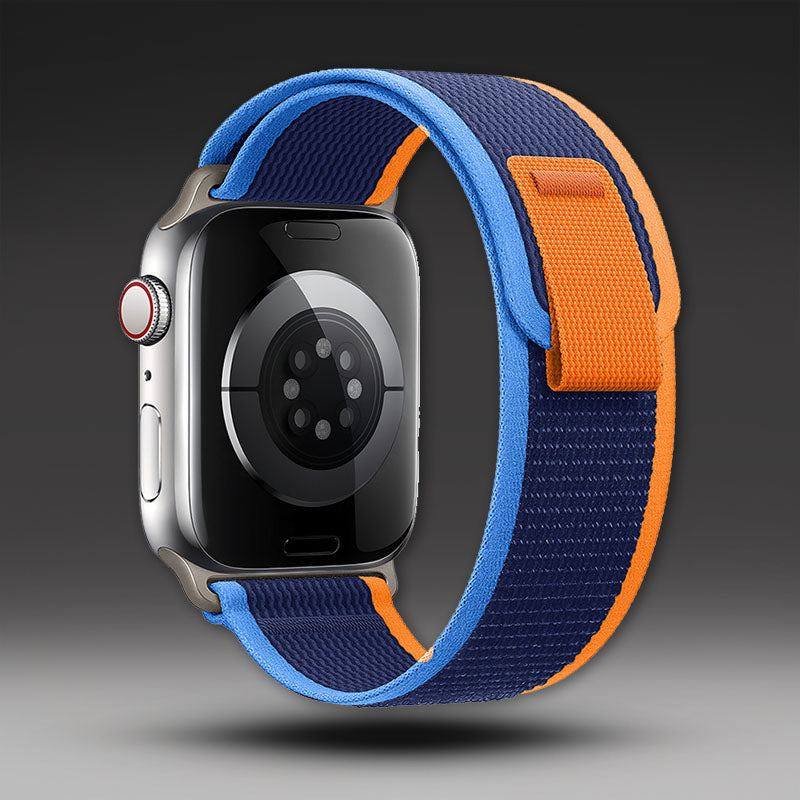 "Two-color iWatch Strap" Nylon Loop For Apple Watch