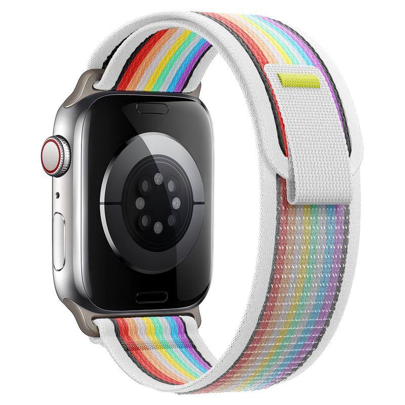 "Two-color iWatch Strap" Nylon Loop For Apple Watch