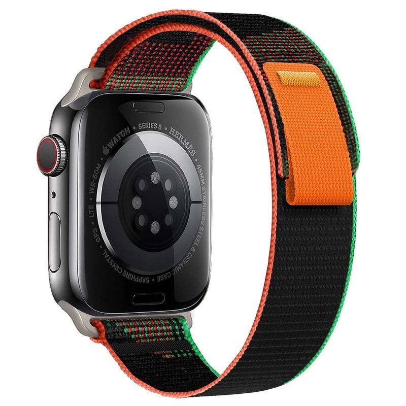 "Two-color iWatch Strap" Nylon Loop For Apple Watch