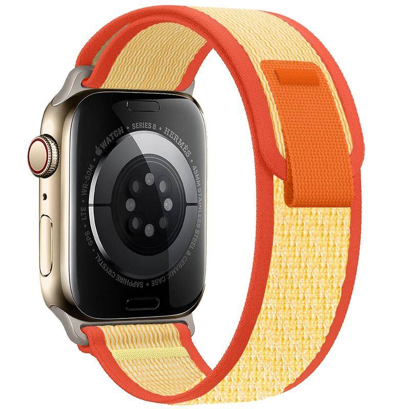 "Two-color iWatch Strap" Nylon Loop For Apple Watch