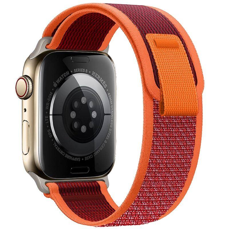 "Two-color iWatch Strap" Nylon Loop For Apple Watch