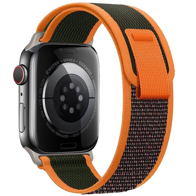 "Two-color iWatch Strap" Nylon Loop For Apple Watch