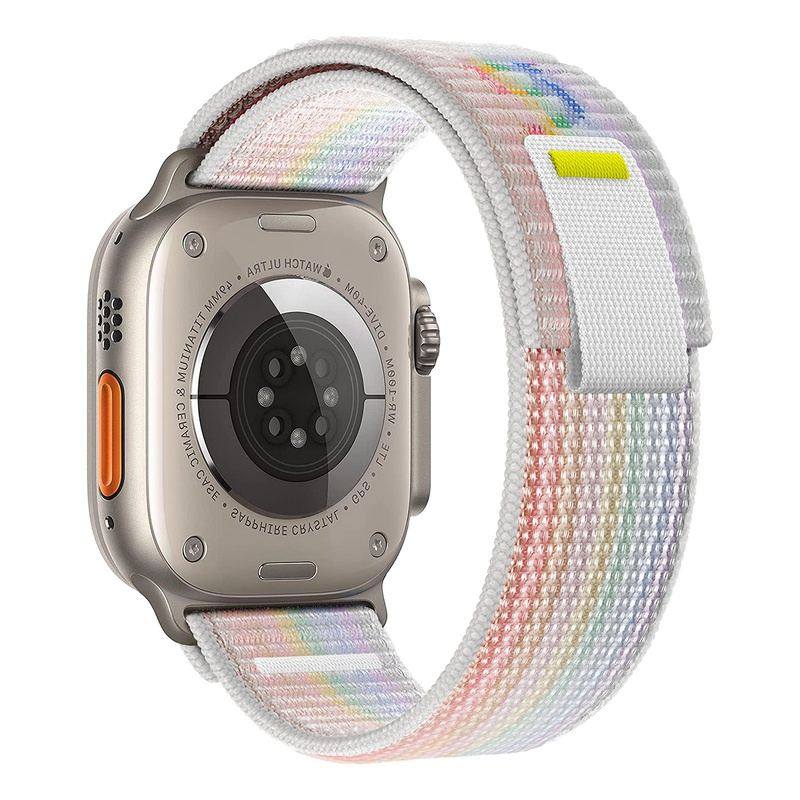 "Two-color iWatch Strap" Nylon Loop For Apple Watch