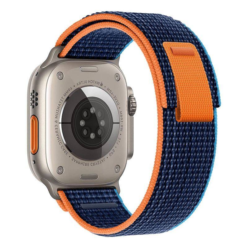 "Two-color iWatch Strap" Nylon Loop For Apple Watch