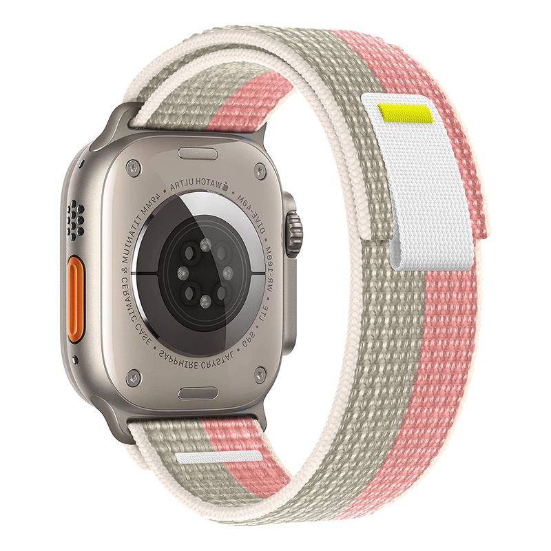 "Two-color iWatch Strap" Nylon Loop For Apple Watch