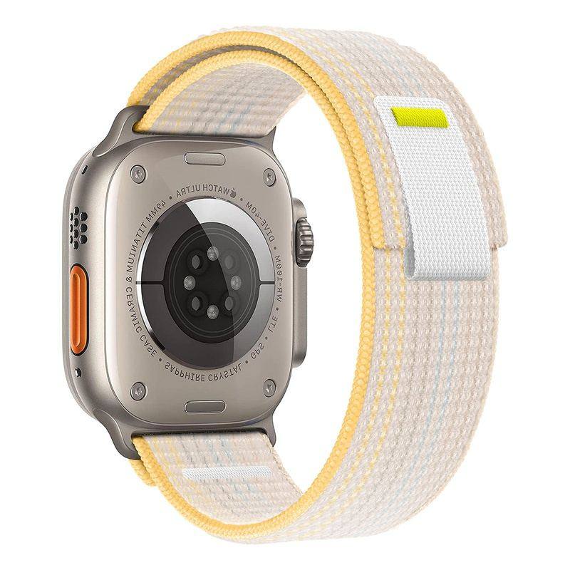 "Two-color iWatch Strap" Nylon Loop For Apple Watch