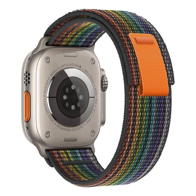 "Two-color iWatch Strap" Nylon Loop For Apple Watch