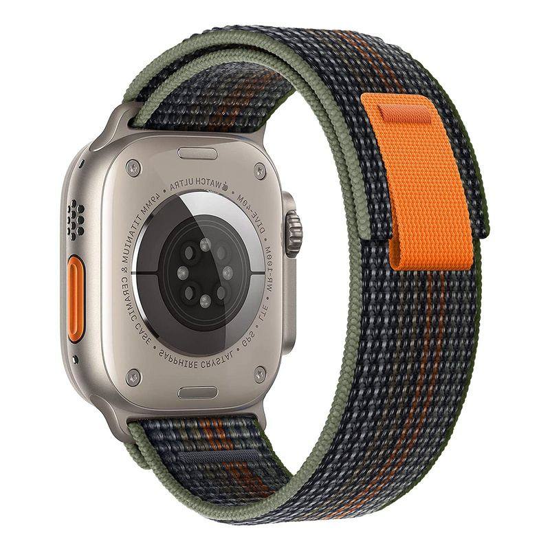 "Two-color iWatch Strap" Nylon Loop For Apple Watch