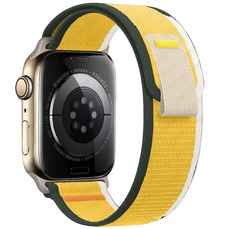 "Two-color iWatch Strap" Nylon Loop For Apple Watch