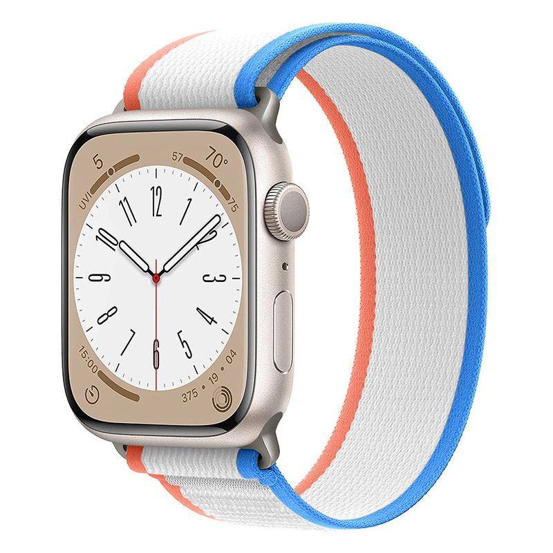 "Two-color iWatch Strap" Nylon Loop For Apple Watch