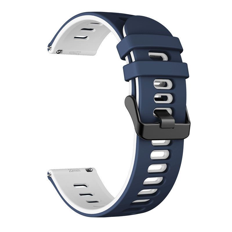 Two-tone Sport Breathable Silicone Band For Samsung/Garmin