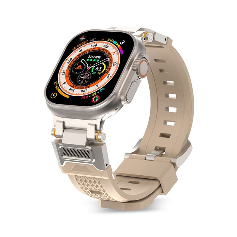 "Ultimate Luxury" Aroma Band With Titanium Connector For Apple Watch