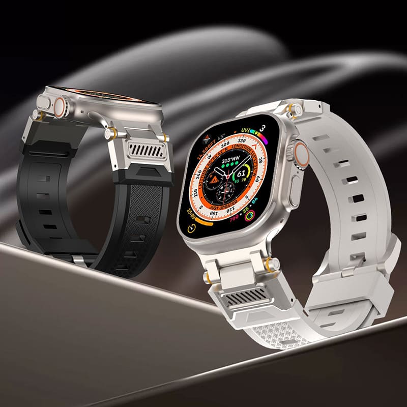 "Ultimate Luxury" Aroma Band With Titanium Connector For Apple Watch