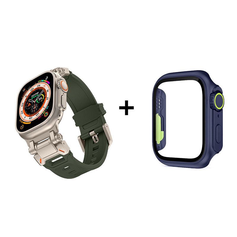 "Ultimate Luxury" TPU Band with Titanium Connector for Apple Watch