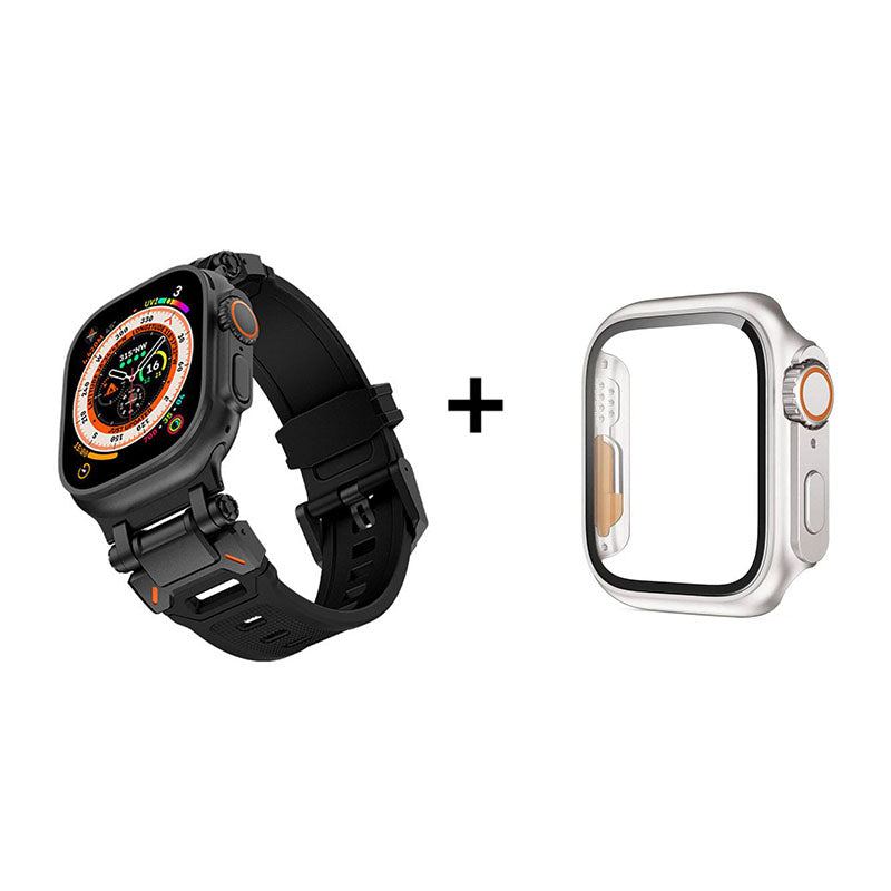 "Ultimate Luxury" TPU Band with Titanium Connector for Apple Watch