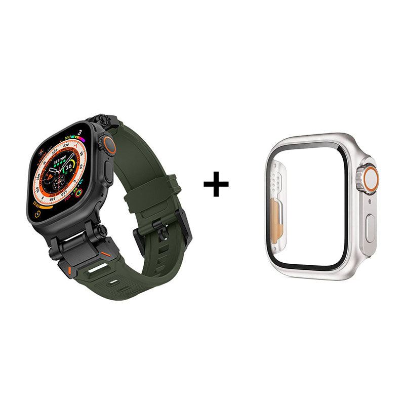 "Ultimate Luxury" TPU Band with Titanium Connector for Apple Watch