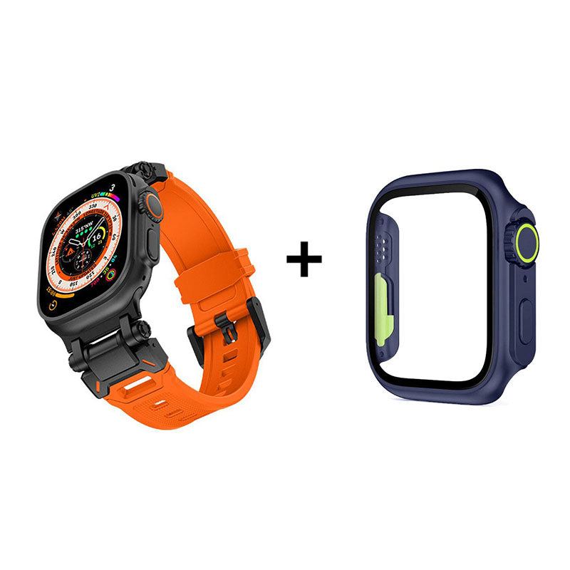 "Ultimate Luxury" TPU Band with Titanium Connector for Apple Watch