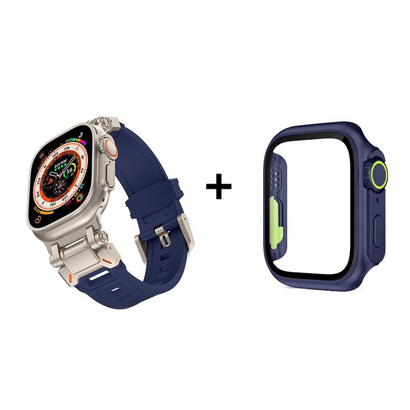 "Ultimate Luxury" TPU Band with Titanium Connector for Apple Watch