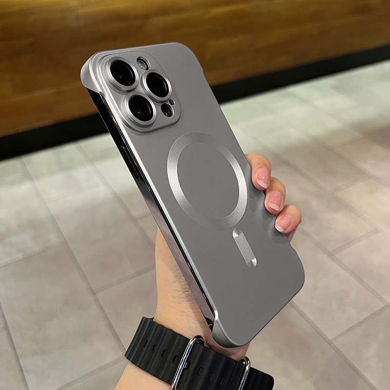 Ultra Slim Bezel-less Magnetic iPhone Case