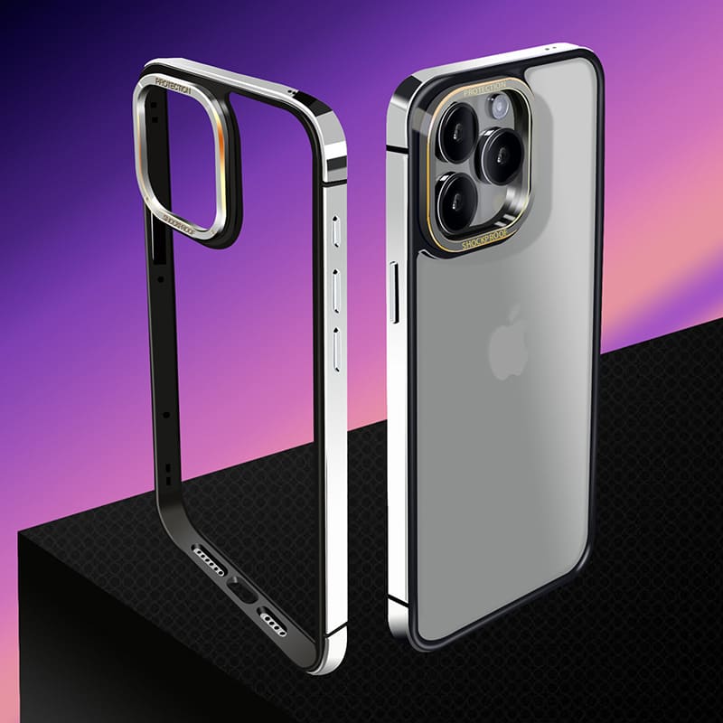 Ultra-Thin Metal Frame Drop-Proof Phone Case