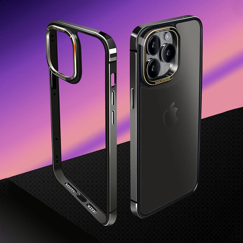 Ultra-Thin Metal Frame Drop-Proof Phone Case