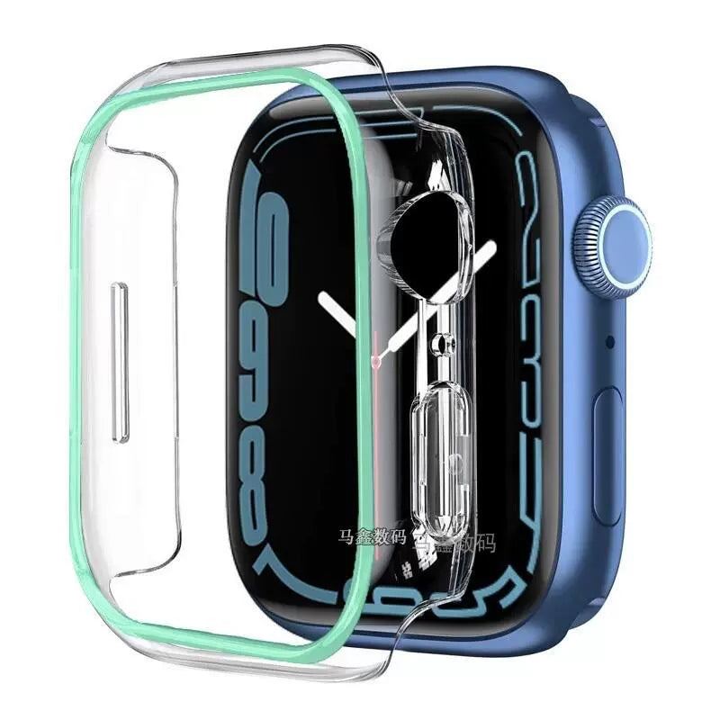 Ultra-thin Fluorescent Half-pack Protective Case For Apple Watch