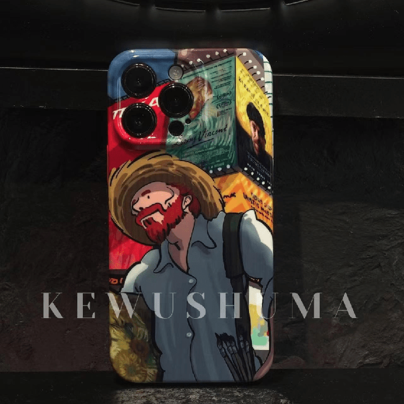 Van Gogh Series-All-Inclusive Anti-Drop Creative iPhone Case