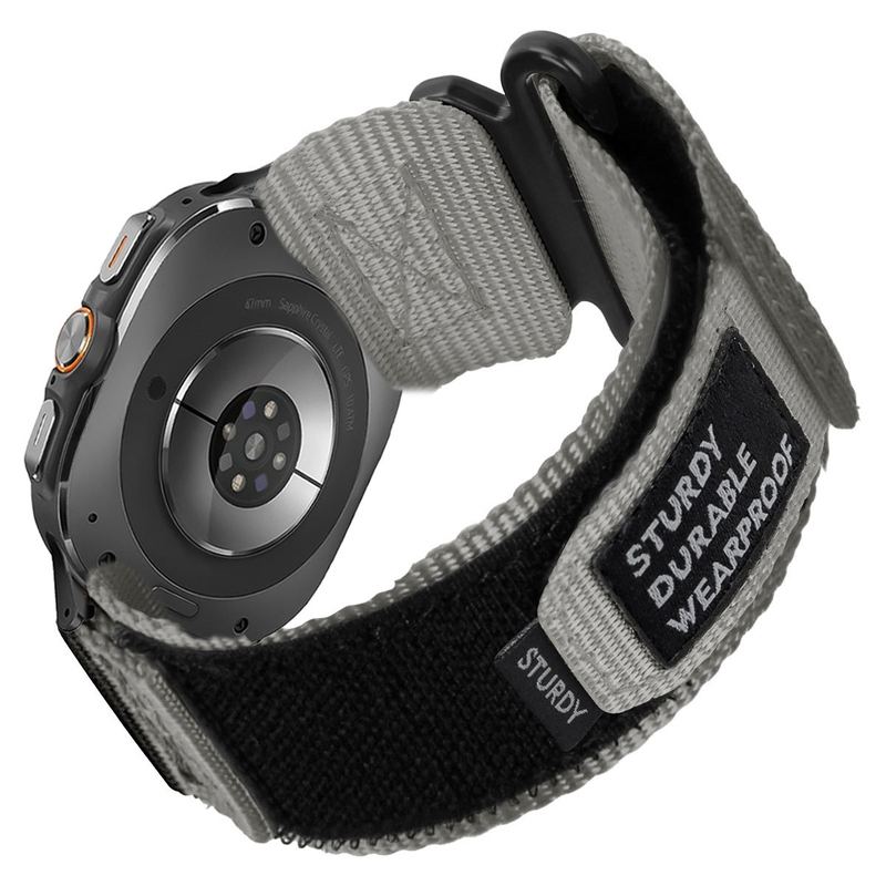 Velcro Sport Nylon Loopback Braided Strap for Galaxy Watch Ultra