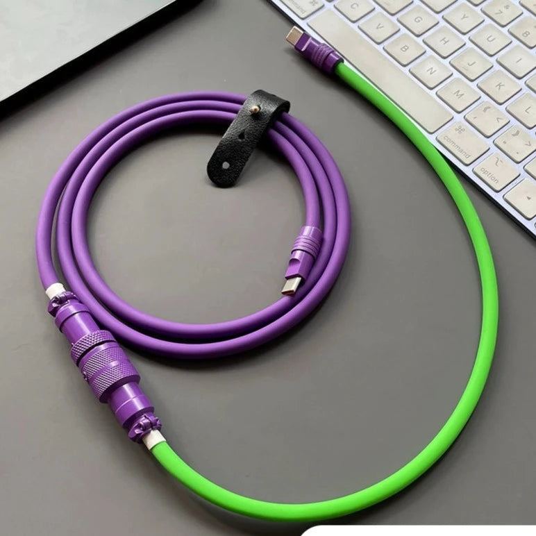 Vibrant Colours Keyboard Cable & Charging Cable