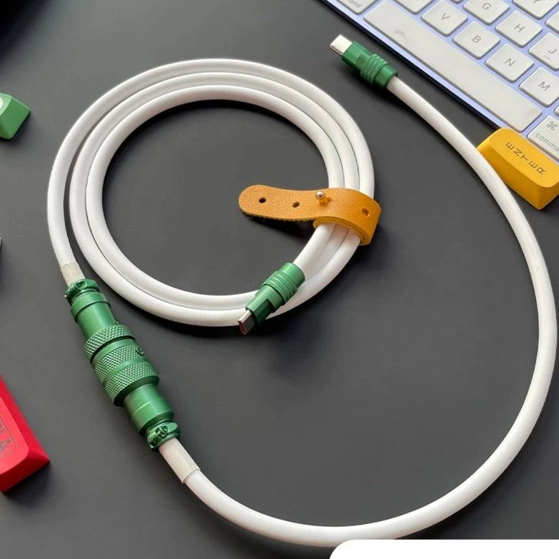 Vibrant Colours Keyboard Cable & Charging Cable