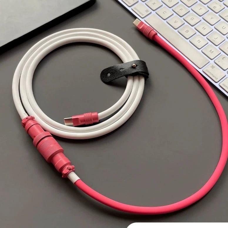 Vibrant Colours Keyboard Cable & Charging Cable