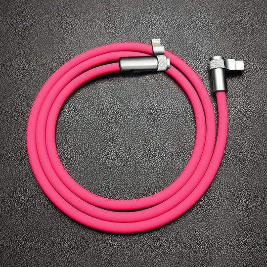 "FlexElbow Pro" 90° Design 100W Fast Charge Cable