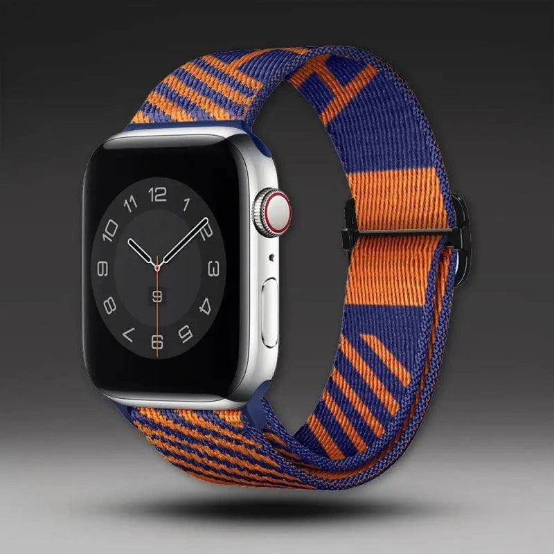 "Adjustable Band" Nylon Braided Loop For Apple Watch