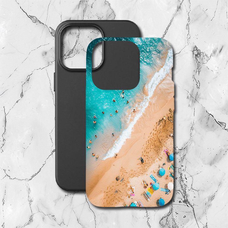 Special Customized 2-in-1 Frosted Film Phone Case - Summer