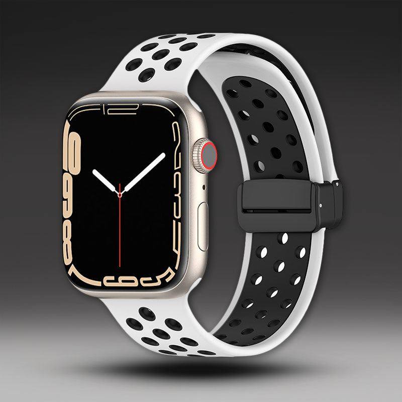 "Breathable iWatch Strap" Heat Dissipation Silicone Loop For Apple Watch