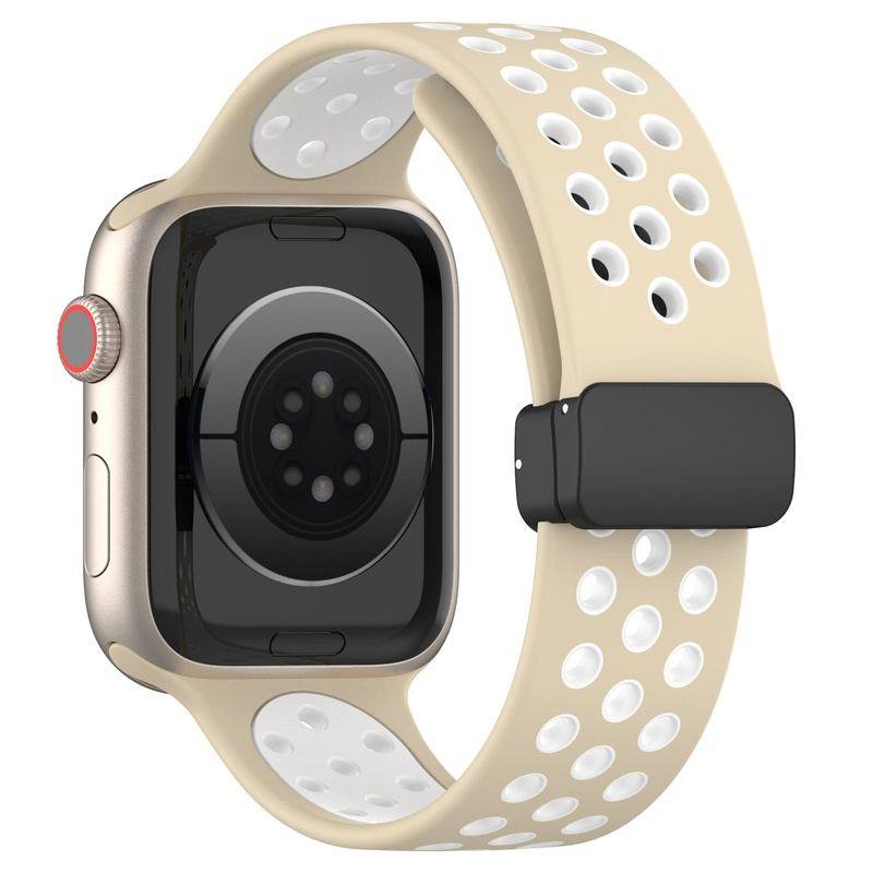 "Breathable iWatch Strap" Heat Dissipation Silicone Loop For Apple Watch