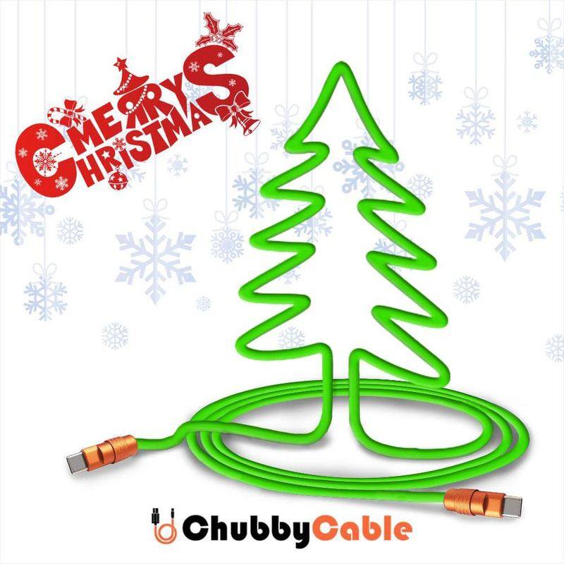 "Chubby Christmas" Christmas Special Fast Charge Cable