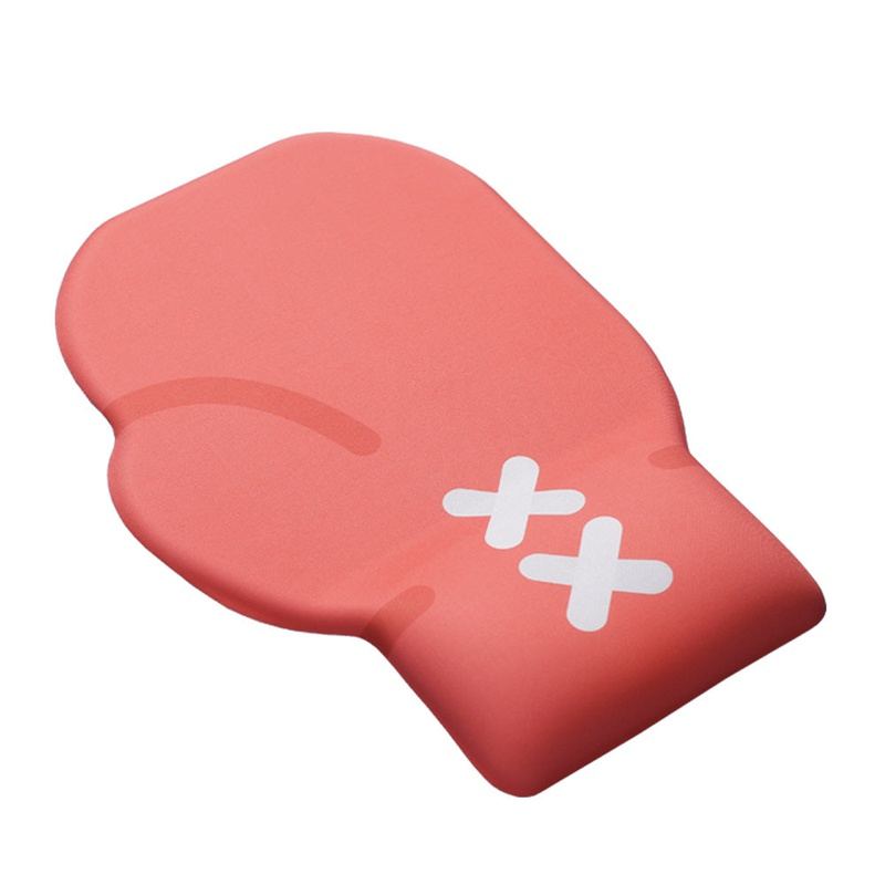 "Chubby Comfort" Silicone Keyboard Wrist Rest & Mouse Pad Set - Boxing Theme