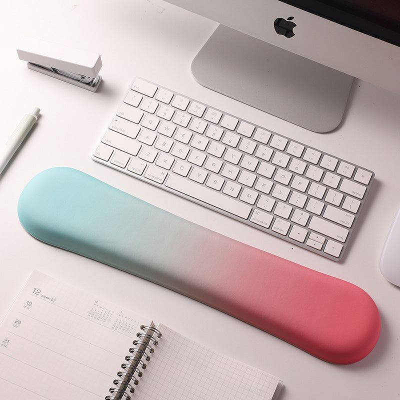 "Chubby Comfort" Silicone Keyboard Wrist Rest & Mouse Pad Set - Candy Theme