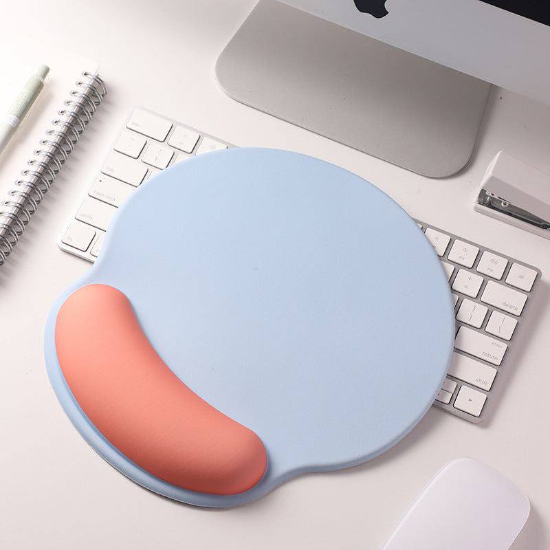 "Chubby Comfort" Silicone Keyboard Wrist Rest & Mouse Pad Set - Candy Theme