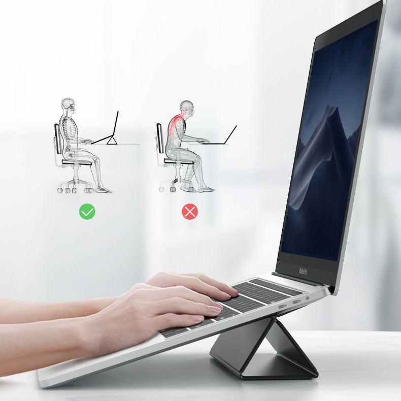 "Chubby" Invisible Portable Laptop Stand