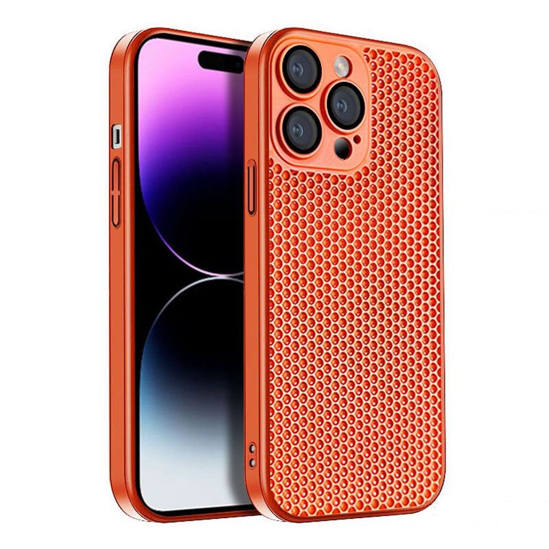 "Chubby" Mesh Cooling iPhone Case - With Lens Film