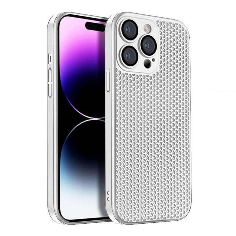 "Chubby" Mesh Cooling iPhone Case - With Lens Film