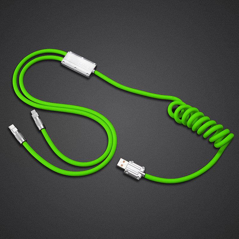 "Chubby Plus" 2 IN 1 Fast Charge Cable C+Lightning