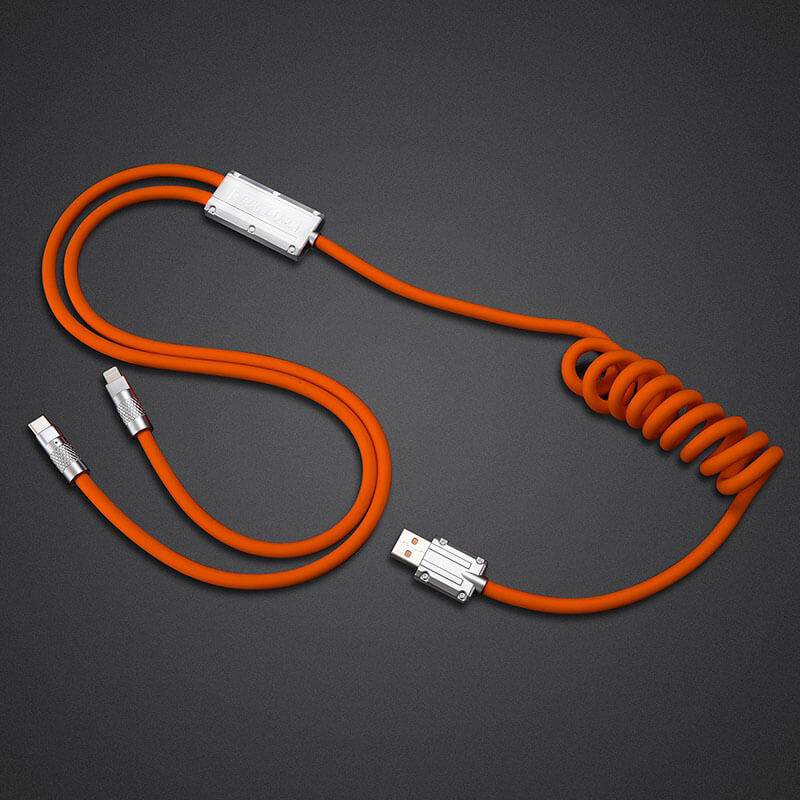 "Chubby Plus" 2 IN 1 Fast Charge Cable C+Lightning