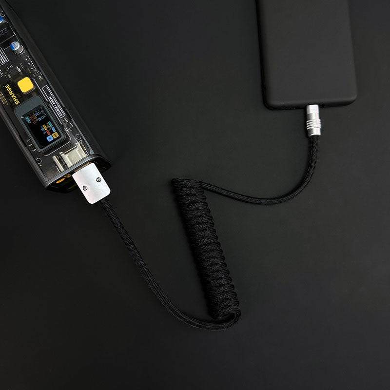 "Curly Chubby" Retractable Fast Charging Cable