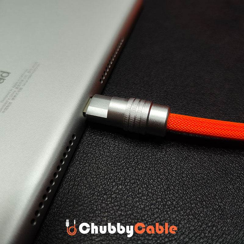 "Curly Chubby" Retractable Fast Charging Cable