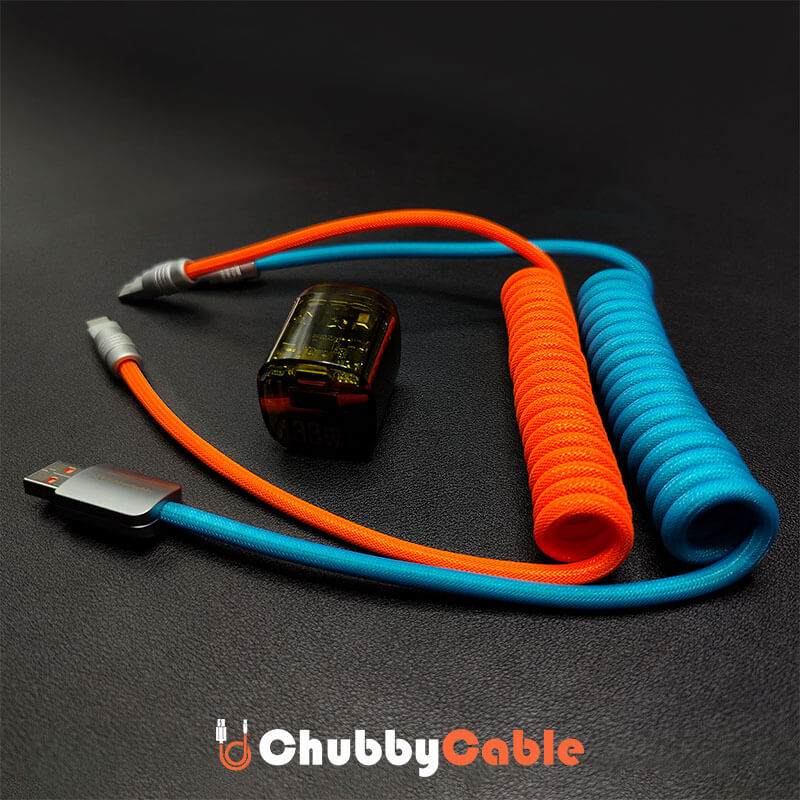 "Curly Chubby" Retractable Fast Charging Cable